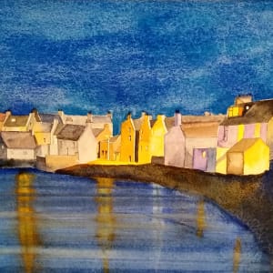 Fishing Village by Judith Beeby