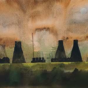 Industrial Landscape by Judith Beeby