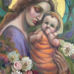 Madonna and Child #44 by Sierra Dante