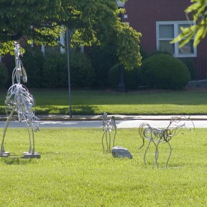 Horse Sculptures by Eric Strauss