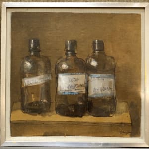 Still Life with Bottles (381) by Hank Virgona