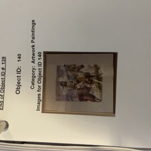 Untitled (Indian on horse) by Jim Chapman