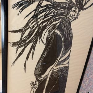 Processional Figure with Feathered Bisnut by Ben Smith