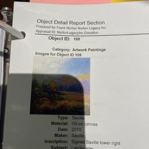 Untitled (Landscape) by Saville