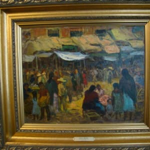 Street Market by Albert Abramovitz