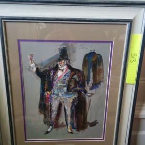 Costume Design for Cyril Ritchard as 'Sir', The Roar of the Greasepaint' by Freddy Wittop