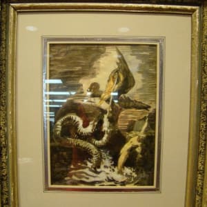 Mythological Slaying of a Sea Serpent
Valentino and Unidentified Woman, 8/1975 by Eugene Delacroix