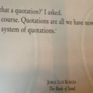 Quoted by Joseph Kosuth