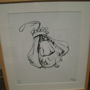 Double Hose/Purse/Punching Bag/Ashtray by Claes Oldenburg