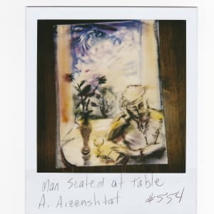 Untitled (Man Seated at Table) by Alexander Aizenshtat