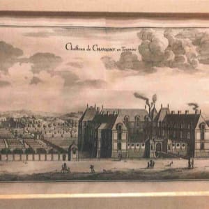 Chalteau de Chavigny en Touraine by Matthaeus Merian