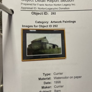 Untitled (barn) by Currier