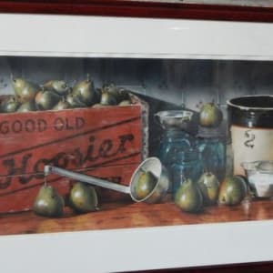 Still Life with Two Gallon Crock by Jaqueline Gnott
