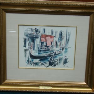 Gondolas-Venice by John Haymson