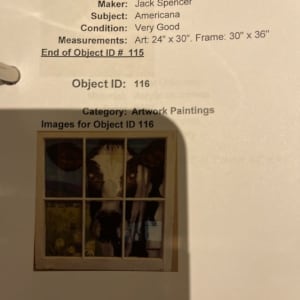 Untitled (cow) by Erikson Wright