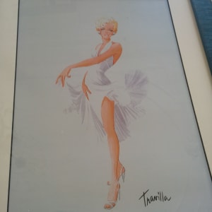 Costume Design for Marilyn Monroe as 'The Girl', The Seven Year Itch by Travilla