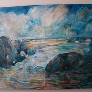 Black Beach Rocks by Erin Sherman