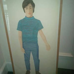 Boy with Striped Shirt by Alex Katz