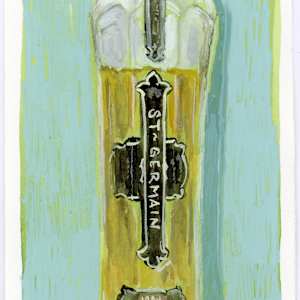 St-Germain Bottle Study by Sarah Jaynes