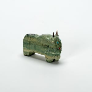 Leonard Halate 1914 - 2001.  Bison, Veracite by Leonard Halate (1914 - 2001)  Image: Leonard Halate(d) Bison, Veracite