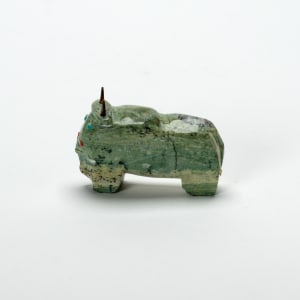 Leonard Halate 1914 - 2001.  Bison, Veracite by Leonard Halate (1914 - 2001)  Image: Leonard Halate(d) Bison, Veracite