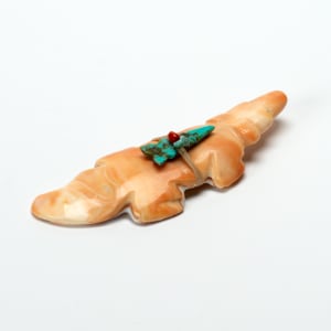 Bernard Homer 1919 - 2007.  Badger, Shell with offering bundle by Bernard Homer  Image: Bernard Homer (d) Badger, Shell with offering bundle