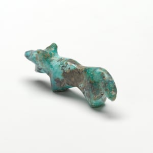 Wolf, Leekya Deyuse 1889 - 1966, Turquoise by Leekya Deyuse (1899-1966)  Image: Wolf, Leekya Deyuse, Turquoise