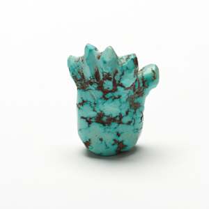Hand, Leekya Deyuse 1889 - 1966 by Leekya Deyuse (1899-1966)  Image: Leekya Deyuse, Hand, Turquoise
