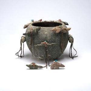 Edna Leki (1924 - 2003)  Fetish Pot by Edna Leki  Image: Fetish Pot by Edna Leki