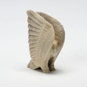 Eagle, Antler by Herb Hustito (d) by Herbert Hustito  Image: Eagle, Antler by Herb Hustito (d)
