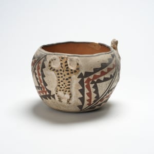 Spotted Lizard Pot by Unknown  Image: Spotted Lizard Pot