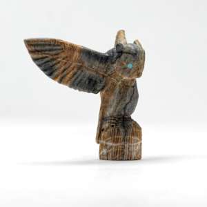 Owl, Picasso Marble, Colin Weeka by Colin Weeka  Image: Owl, Picasso Marble, Colin Weeka