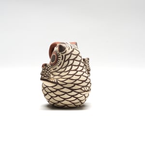 Nellie Bica (1905-1998): Owl Pot by Nellie Bica  Image: Nellie Bica: Owl Pot