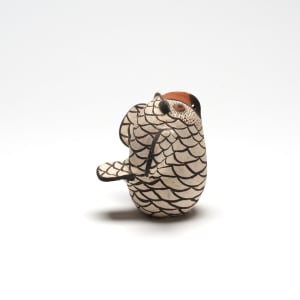 Pottery Owl signed JBL by Jean Bratthauer Lewis (1919-1988)  Image: Pottery Owl signed JBL