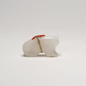 Saul Yuselew (1913 - 2009) Bear, Selenite by Saul Yuselew  Image: Bear,  Saul Yuselew