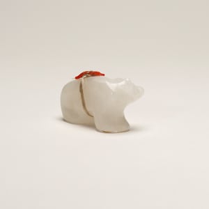 Saul Yuselew (1913 - 2009) Bear, Selenite by Saul Yuselew  Image: Bear,  Saul Yuselew