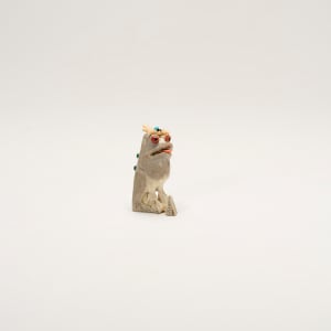 Frog and Dragonfly by Norman Cooyeate Jacqueline Ghahate  Image: Frog and Dragonfly Fetish carving