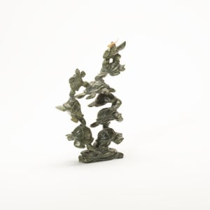 Ron Laahty ( 1977 - 2021)  Nine Turtles, Two fish by Ron Laahty (1977 - 2021)  Image: Nine turtle Sculpture with two fish