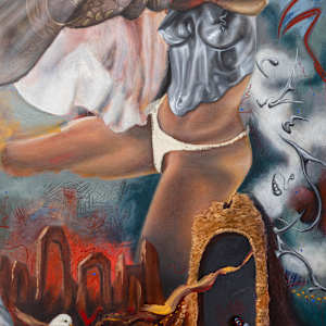 Here Before, Here Again Triptych by Taylor Ana Valdez 