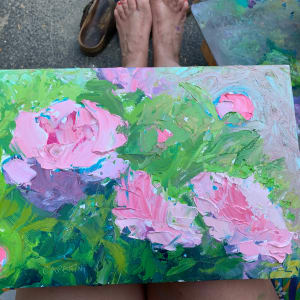 Garden Peony by Maggie Capettini 