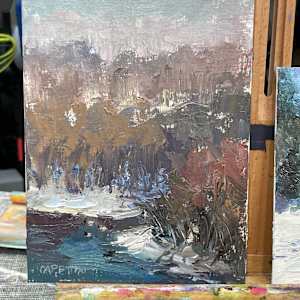 Fox River, February by Maggie Capettini, Image 1.