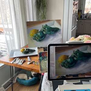Poblanos and Lemon by Maggie Capettini, Image 2.