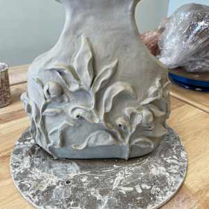 Peony Vase 2 by Maggie Capettini, Image 2.