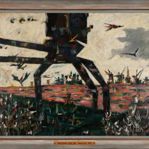 Industrial Port No 1 by Elwyn Lynn