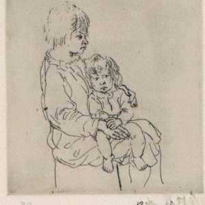 Mother and Child by Russell Drysdale
