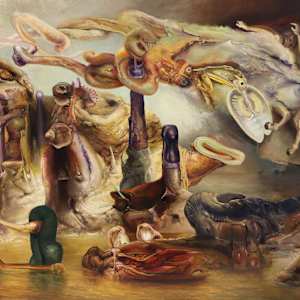 The Coast Near Coolum Augumented by a Recollection of Mazzepa by James Timothy Gleeson