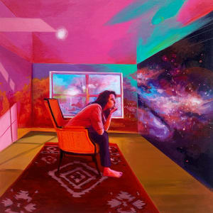 Meanwhile, Galaxies Collide by Bekka Teerlink, Image 1.