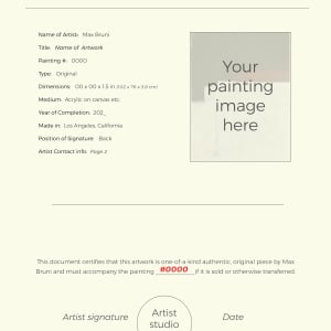 21-24 (Diptych) by Max Bruni 