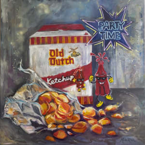 Old Dutch Ketchup Chips/ Party Time by Michelle Blackmon