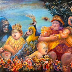 Family Outing III by Judith Jaffe